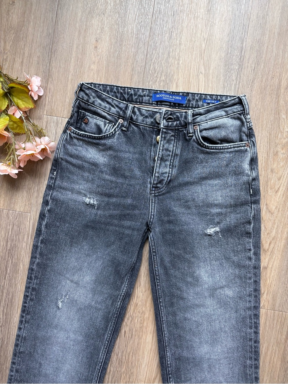 Scotch & Soda The Sky Straight Leg Jeans